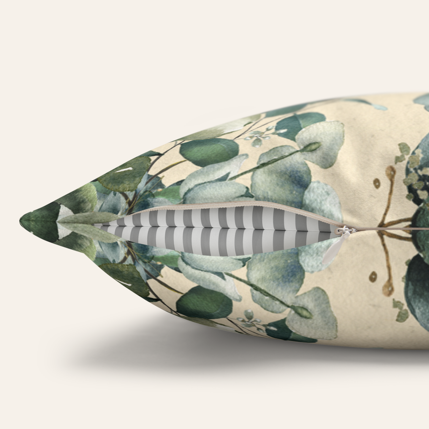 If You Don’t Have Anything Nice to Say — Snarky Floral Pillow Cover