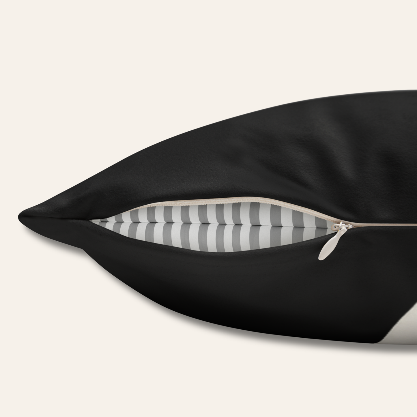 Dramatic and Unhinged — Funny Statement Pillow Cover, Bold Typographic Home Decor