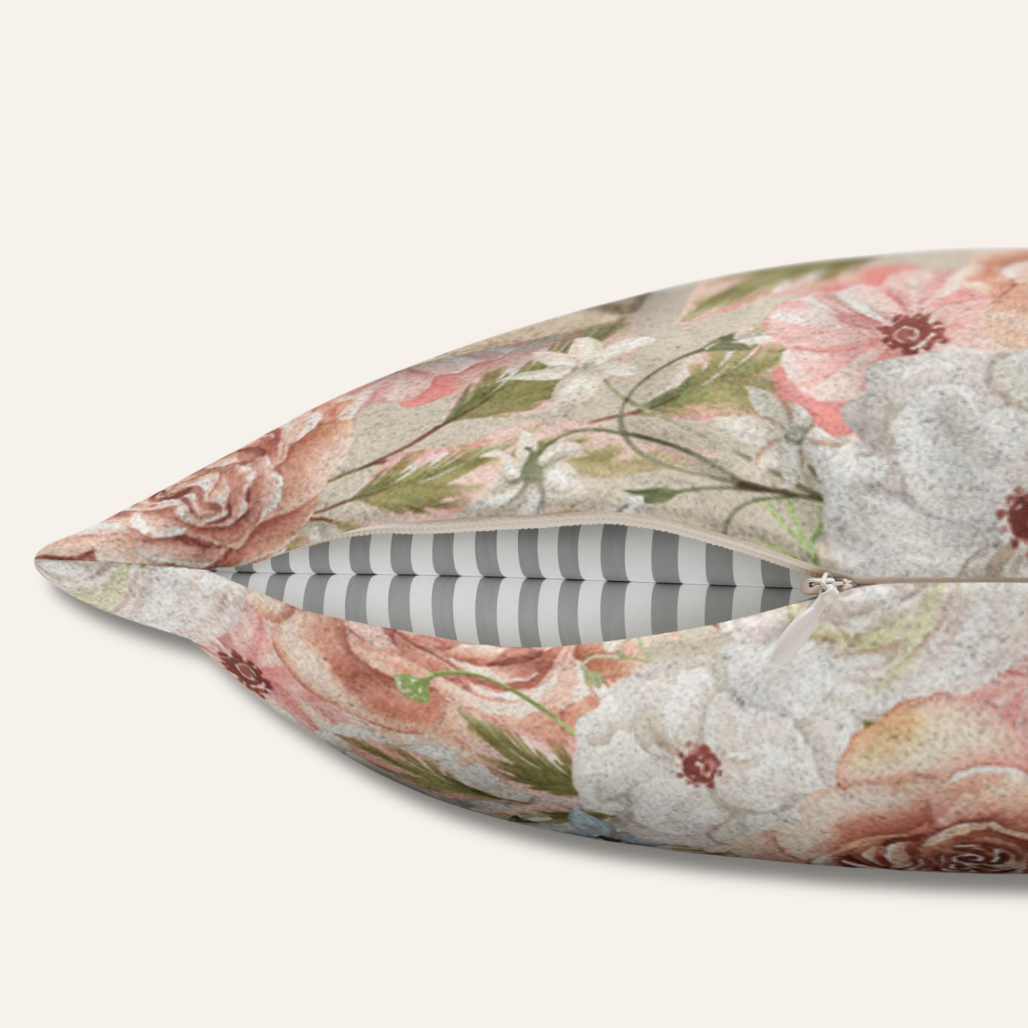 My Dog Said You’re a Bitch — Vintage Floral Throw Pillow Cover