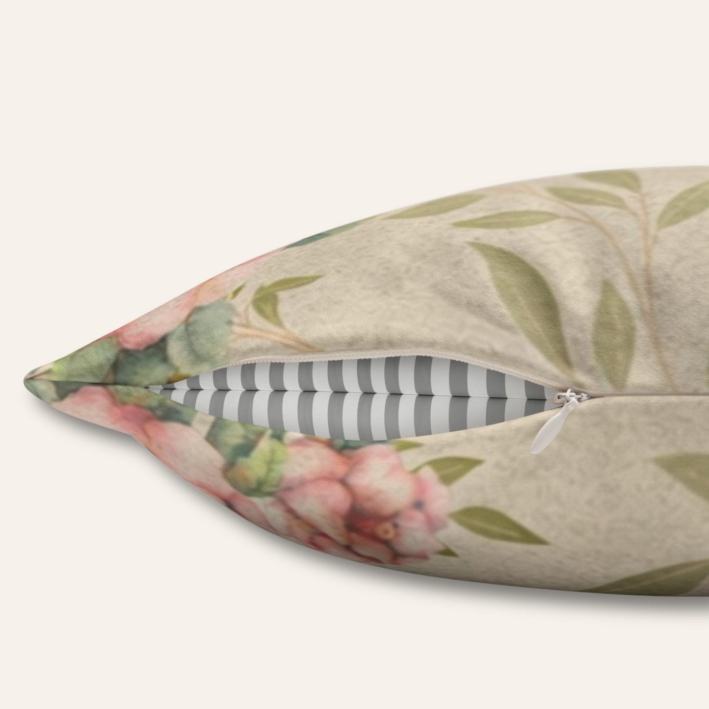 My Dog Said Not Today — Vintage Snark Floral Pillow Cover