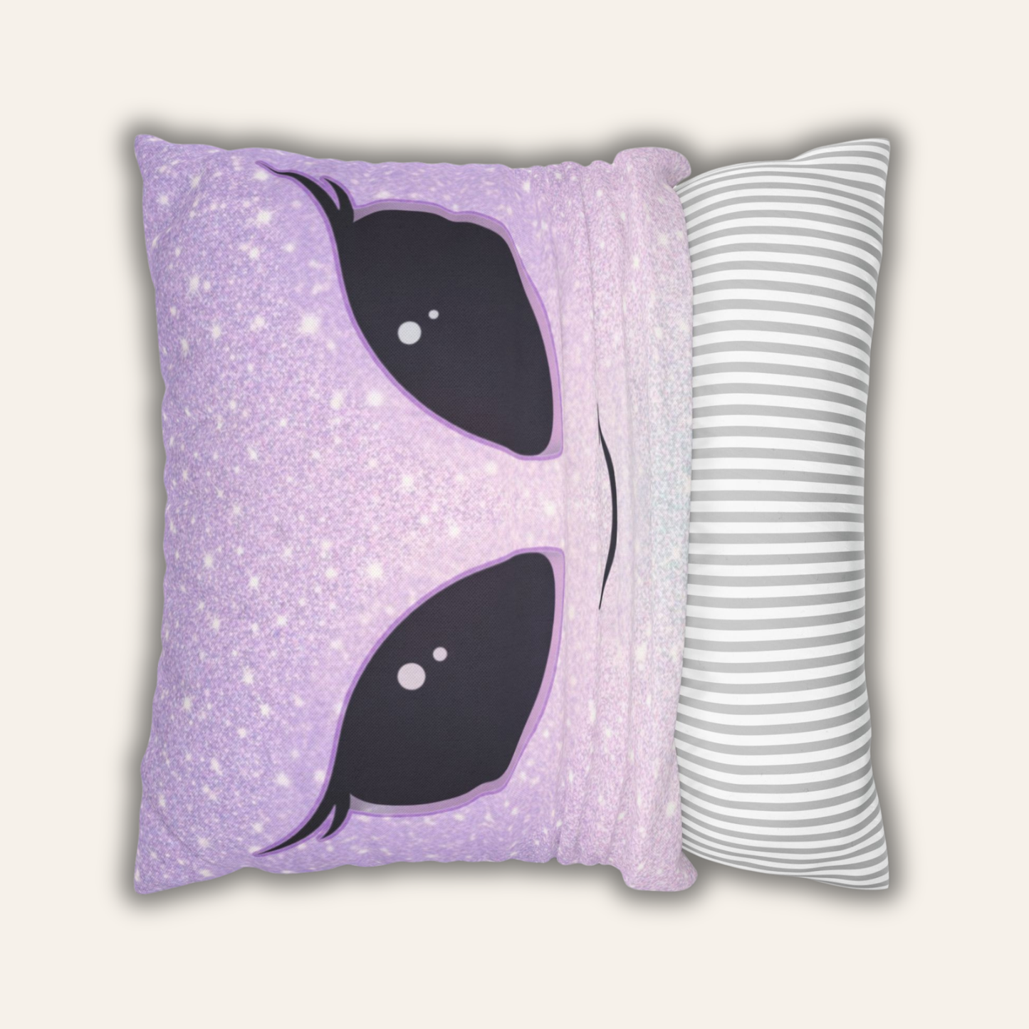 Alien Aesthetic Pillow Cover – Cosmic Aliencore Room Decor